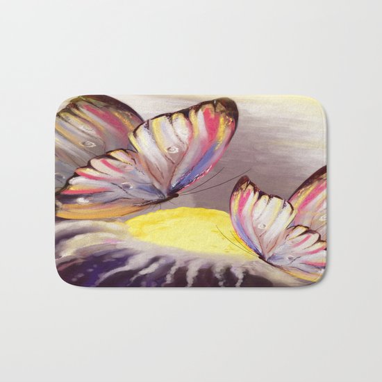 Butterflies Bath Mat