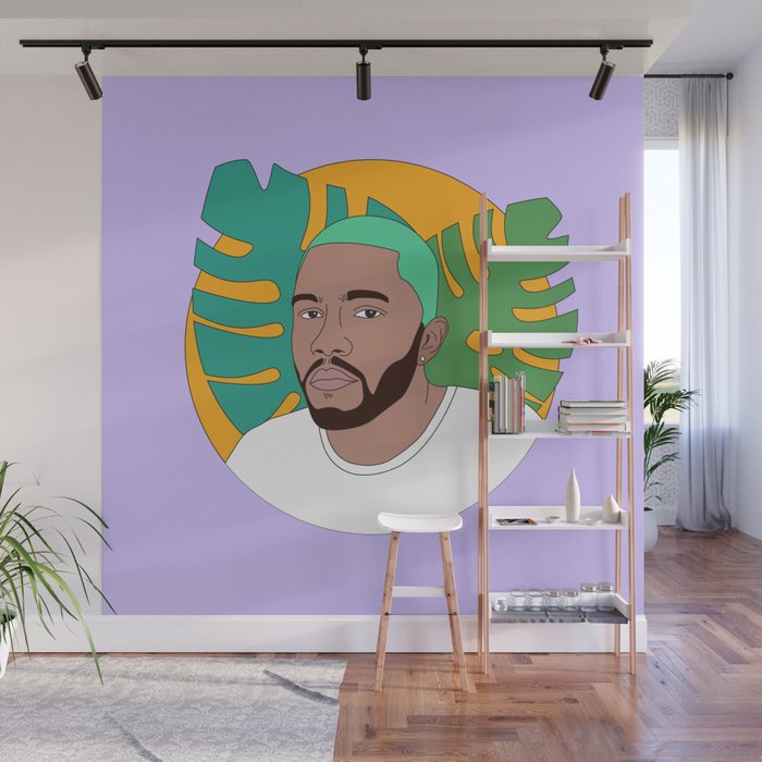 Drmlvr Frankocean Wall Mural By Nisahpeaches Society6