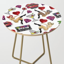 Pin-up lovers Side Table