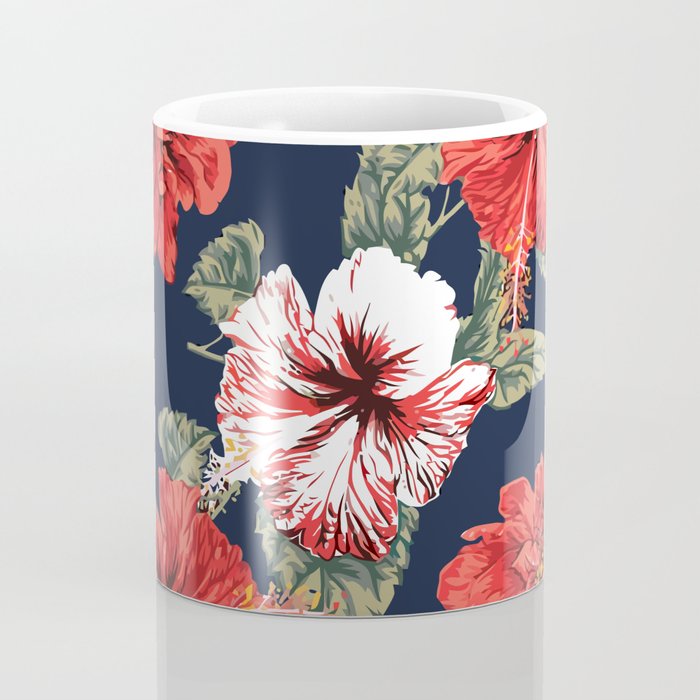 Funky Hippie Flower Power Pattern Coffee Mug for Sale by HotHibiscus
