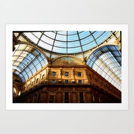 Galleria Vittorio Emanuele Milano Art Print