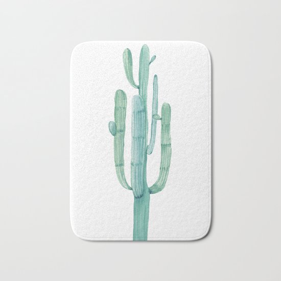 Cactus 1 Bath Mat