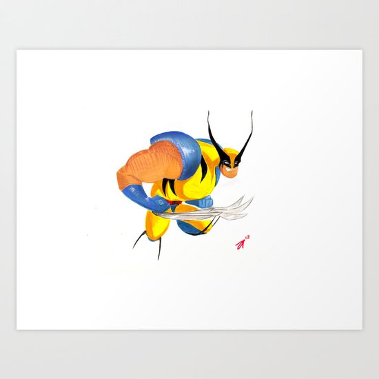 The Wolverine Art Print