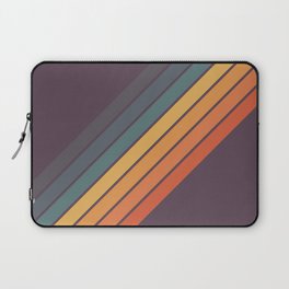 Classic 70s Style Retro Stripes - Dalana Laptop Sleeve
