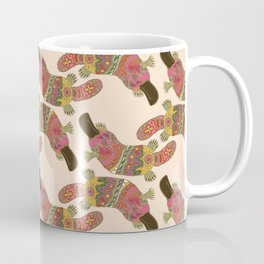duck-billed platypus linen Coffee Mug