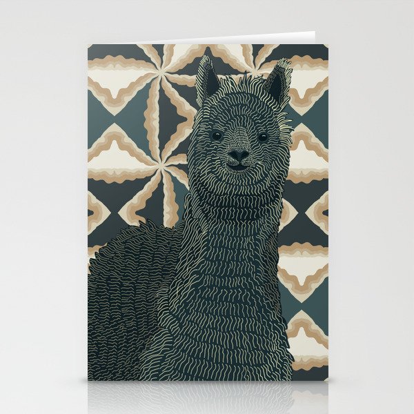Cute Alpaca Stationery Cards