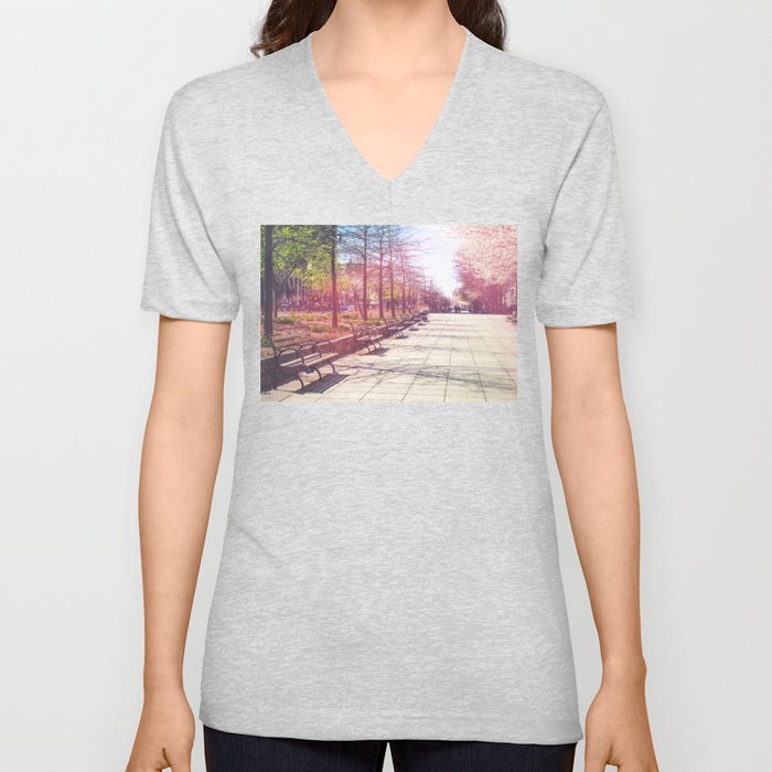 Thoughts of You V Neck T Shirt