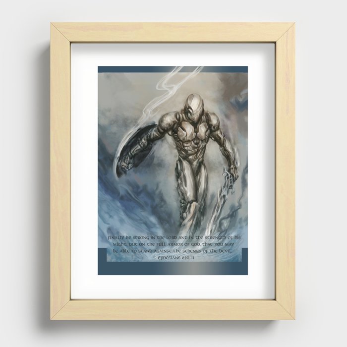 Armor of God Recessed Framed Print