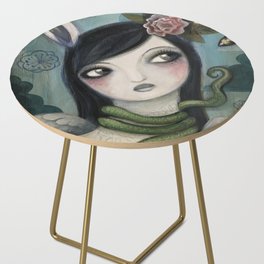 Beth & the Boa by CJ Metzger Side Table