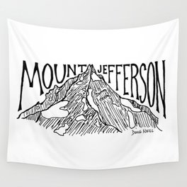 Mount Jefferson Wall Tapestry