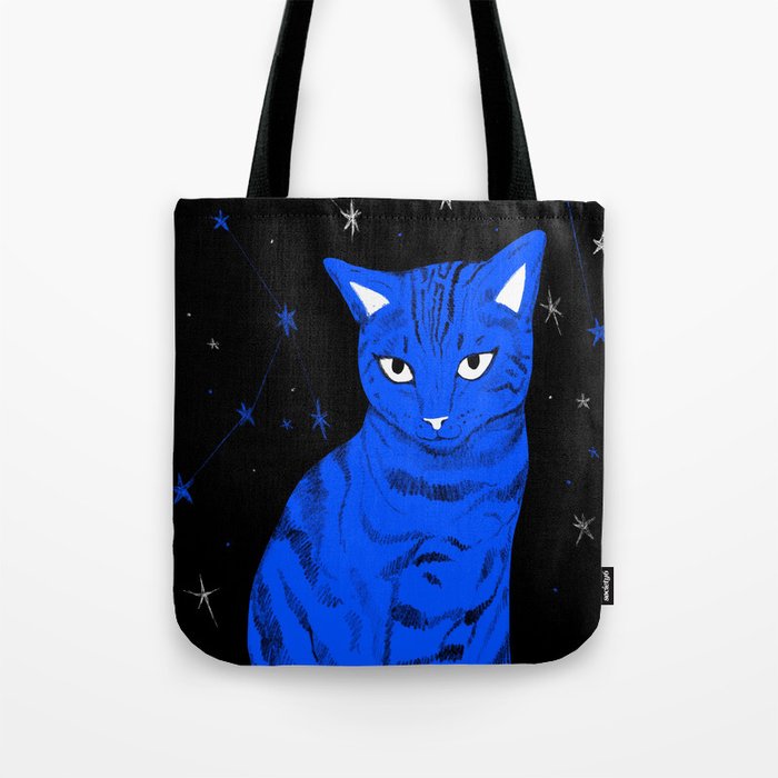 cosmic cat Tote Bag