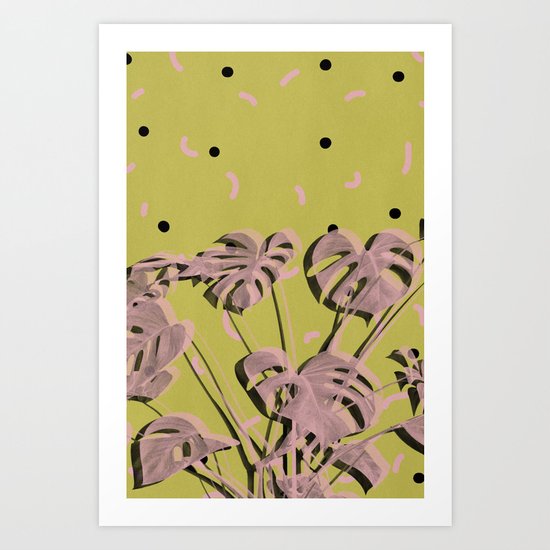 Monstera 2 Art Print