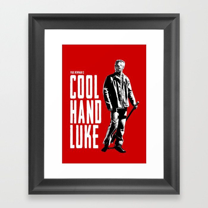 Paul Newman - Cool Hand Luke Framed Art Print