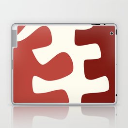 Abstract minimal plant color block 3 Laptop Skin