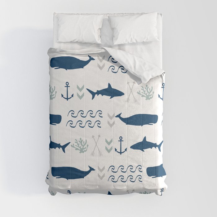 Girls nautical bedding shop
