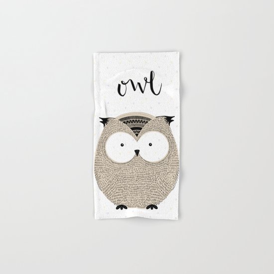 OWL Hand & Bath Towel