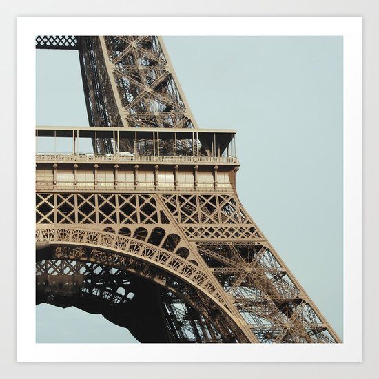 Eiffel No.2 Art Print