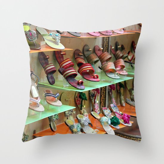 Shoes Throw Pillow
