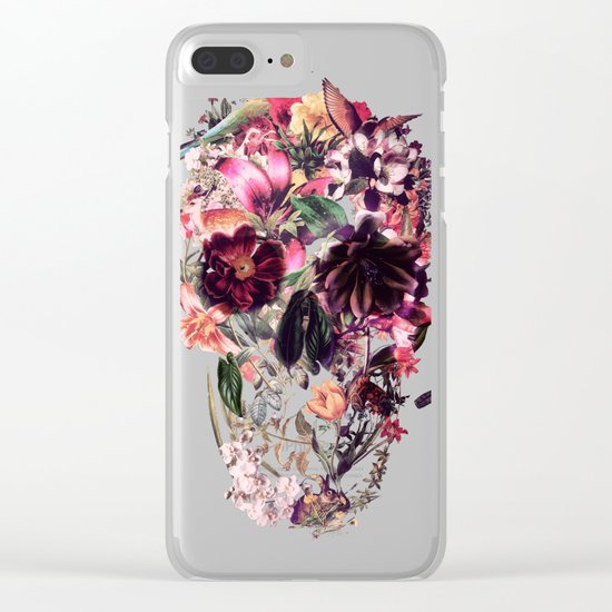 New Skull 2 Clear iPhone Case