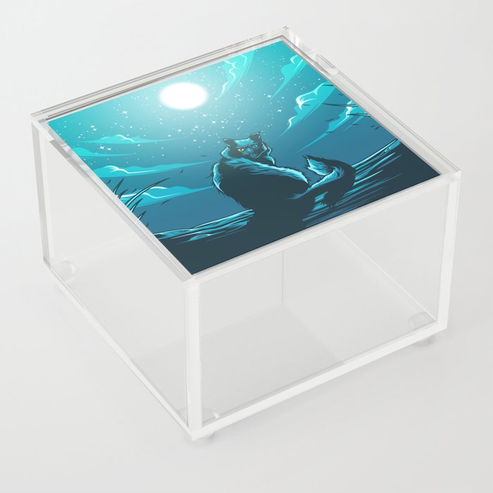 Moon Light Acrylic Box