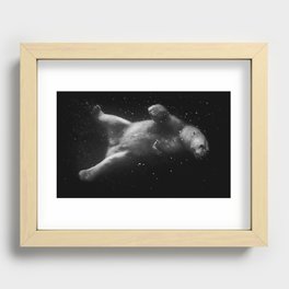Polar Bear Dream Recessed Framed Print