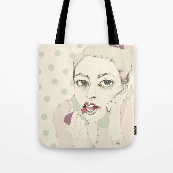 lipstick Tote Bag