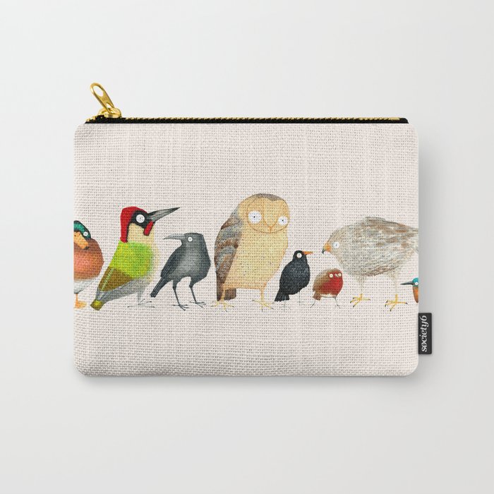 Woodland Bird Collection Carry-All Pouch