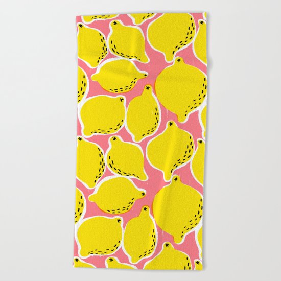 Lemons Beach Towel