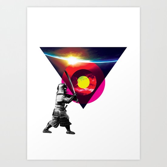 Saburau Art Print