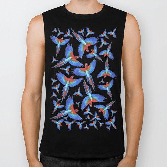 Parrot. Biker Tank