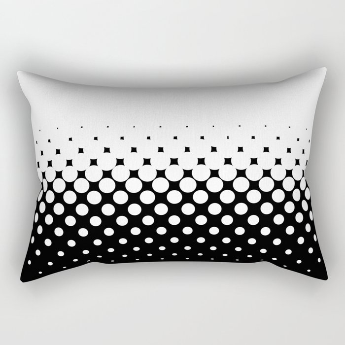White Holes Rectangular Pillow