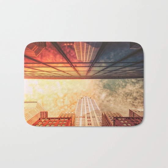 New York City Chrysler Building Up Up and Away Bath Mat