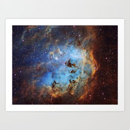 The Tapdole Nebula Art Print