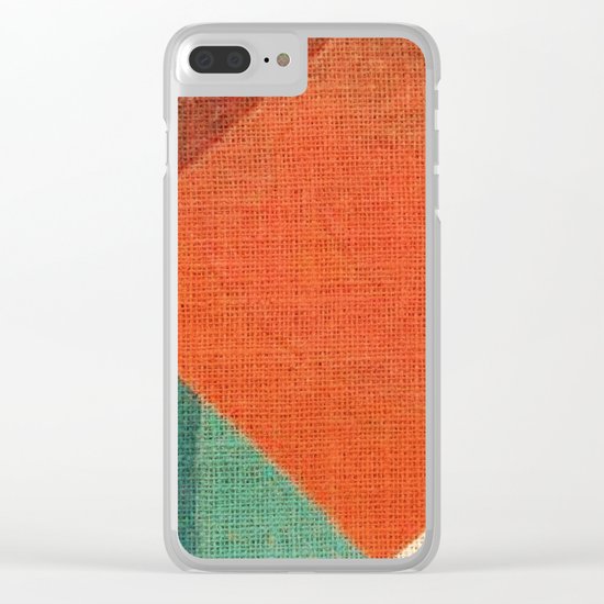 Simple Square Clear iPhone Case