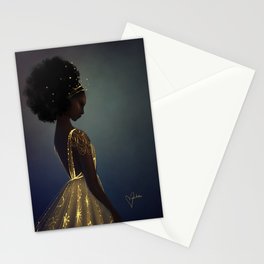 Golden Stationery Card