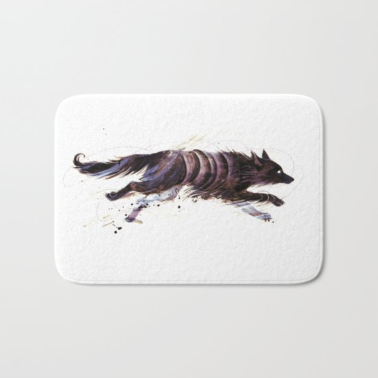 Wolf Bath Mat