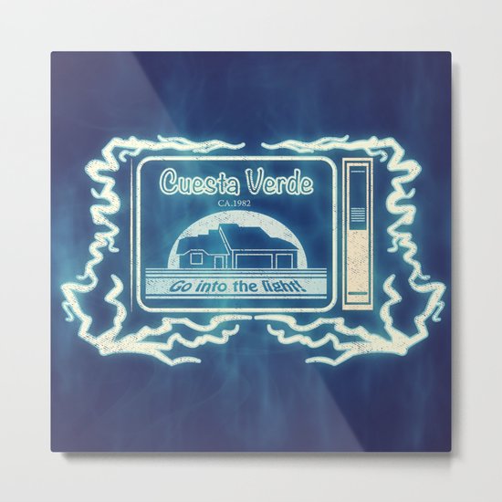 Cuesta Verde Metal Print