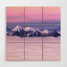 Above the Clouds Wood Wall Art
