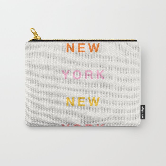 New York New York Carry-All Pouch