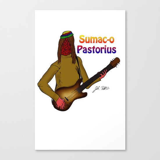 Sumac-o Pastorius Canvas Print