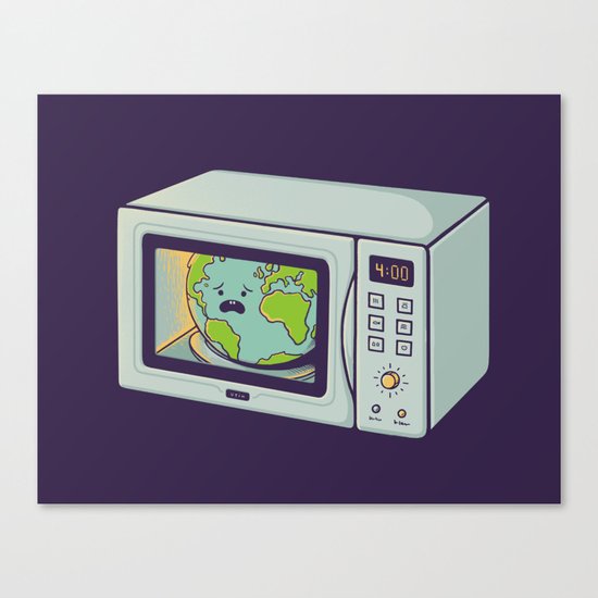 Global Warming Canvas Print
