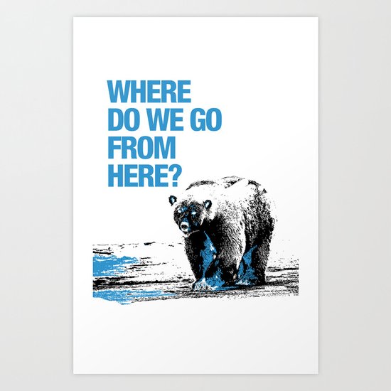 WHERE? Art Print
