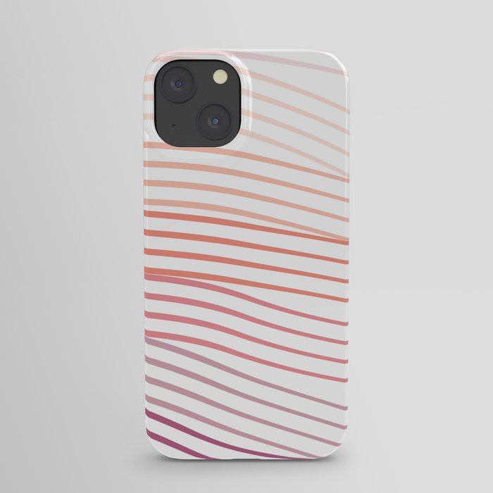 Pink Stripes iPhone Case