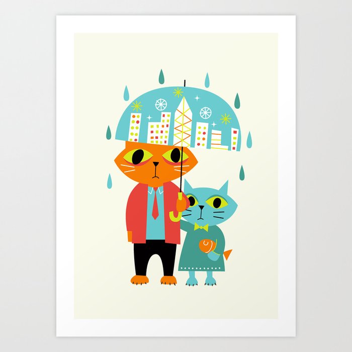 Discover the motif BAD DAY by Andy Westface as a print at TOPPOSTER
