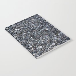 Wyoming Cool Tone River Rocks Nature Texture  Notebook