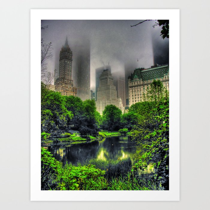 New York Central Park  Art Print