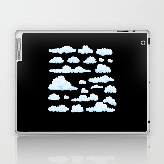 Cloudy Child Clouds Weather Laptop & iPad Skin