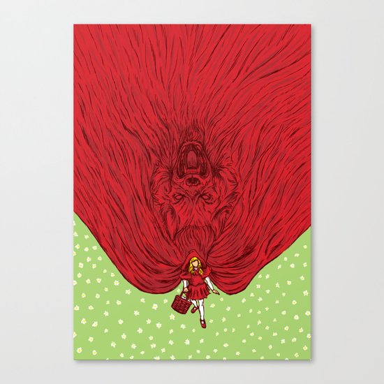 Going to Grandmother's House Canvas Print