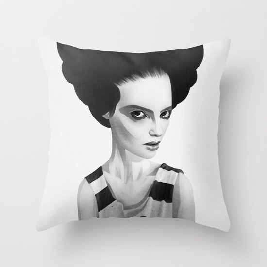 June Throw Pillow