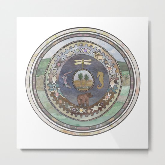 Journey Inwards Metal Print